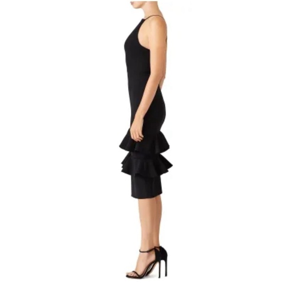 Christian Siriano black halter ruffle dress
Arabella size 14 $1100 retail - Picture 4 of 14